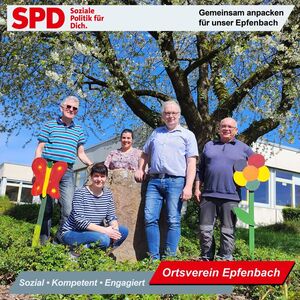 v. l. Friedbert Ziegler, Ramona Hass, Rita Mendes Rodrigues, Joachim Ackermann, Fritz Klenk