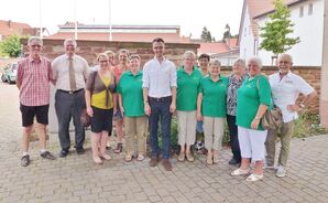 Gruppenfoto mit den Landfrauen und der Peru-Hilfe